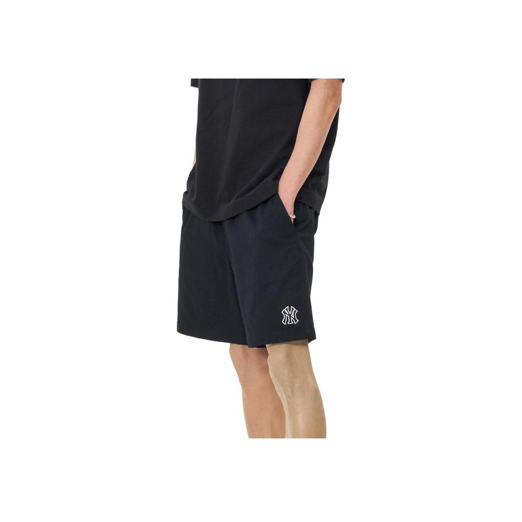 New MLB New York Yankees Shorts Men's Black 3LSMB0433-50BKS