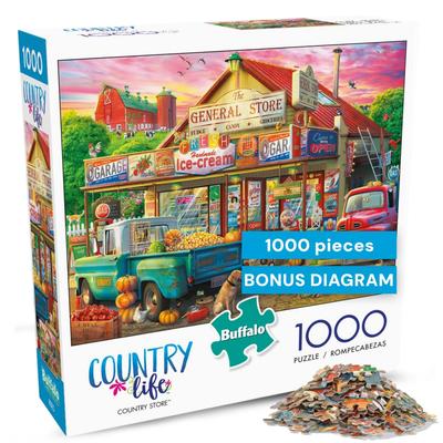 Buffalo Games – Country Store – 1000-piece Jigsaw Puzzle