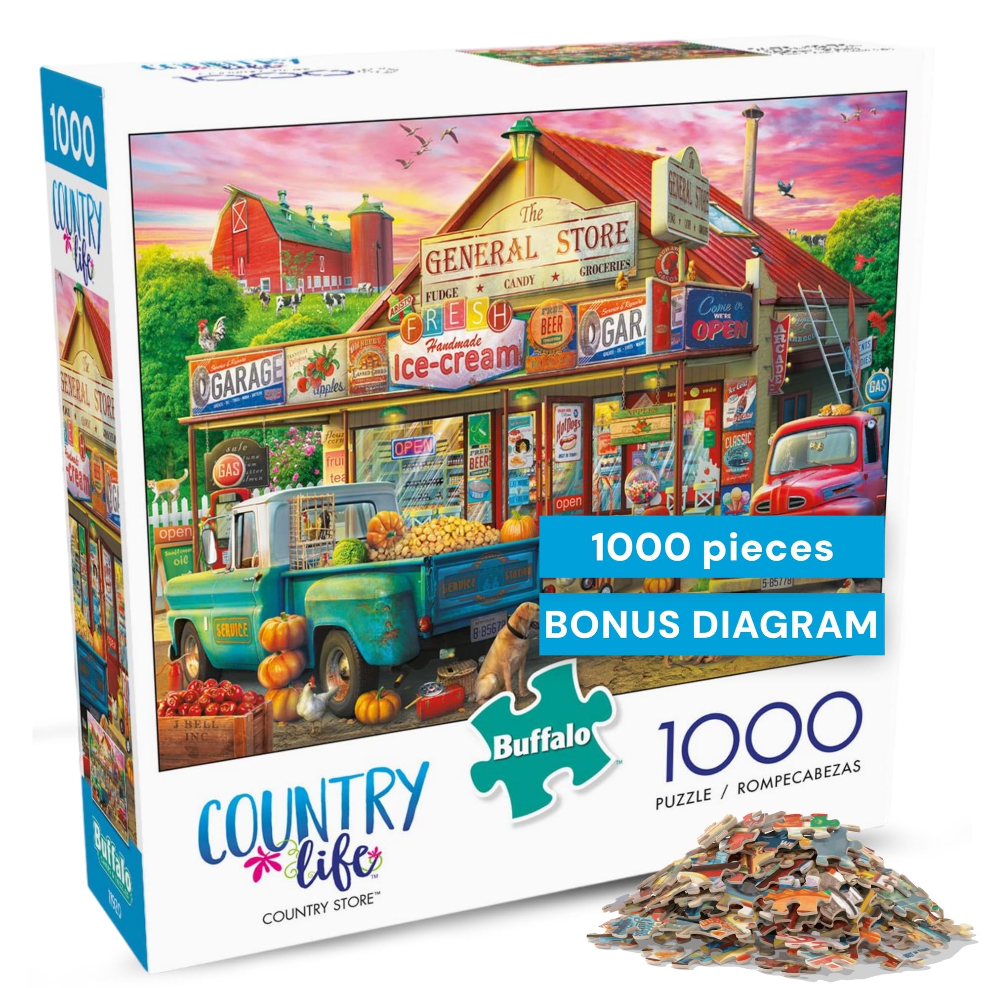 

Buffalo Games – Country Store – 1000-piece jigsaw puzzle