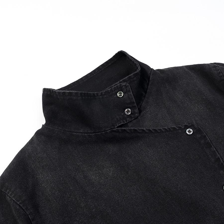 Early Spring European-American Women's Fashion Streetwear Stand-up Collar Fencing Jacket