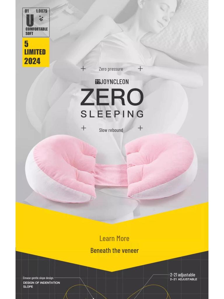 Maternity Support Pillow: Back, Belly, and Side Sleeper Comfort