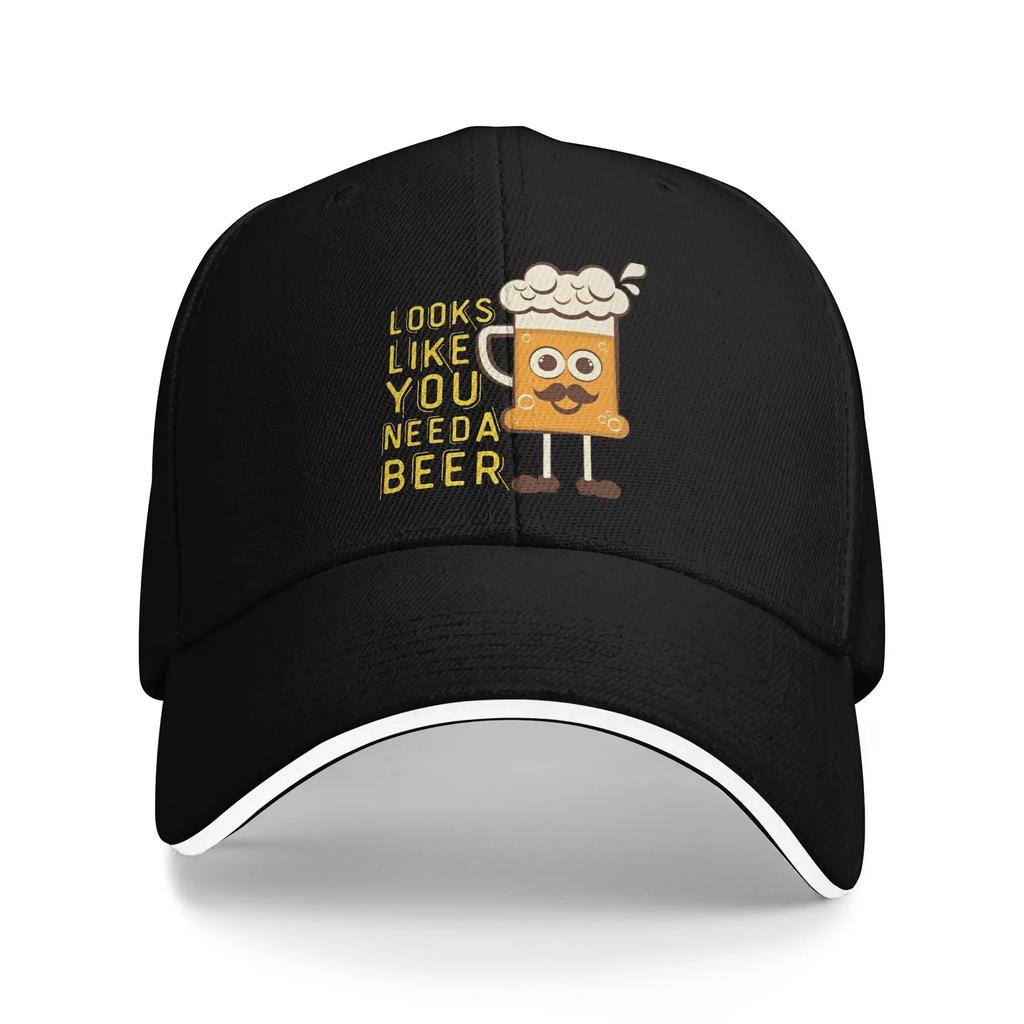 International Beer Day Baseball Cap Women Men Design Trucker Hat Spring Y2k Retro Hunting Camping Wholesale Baseball Caps