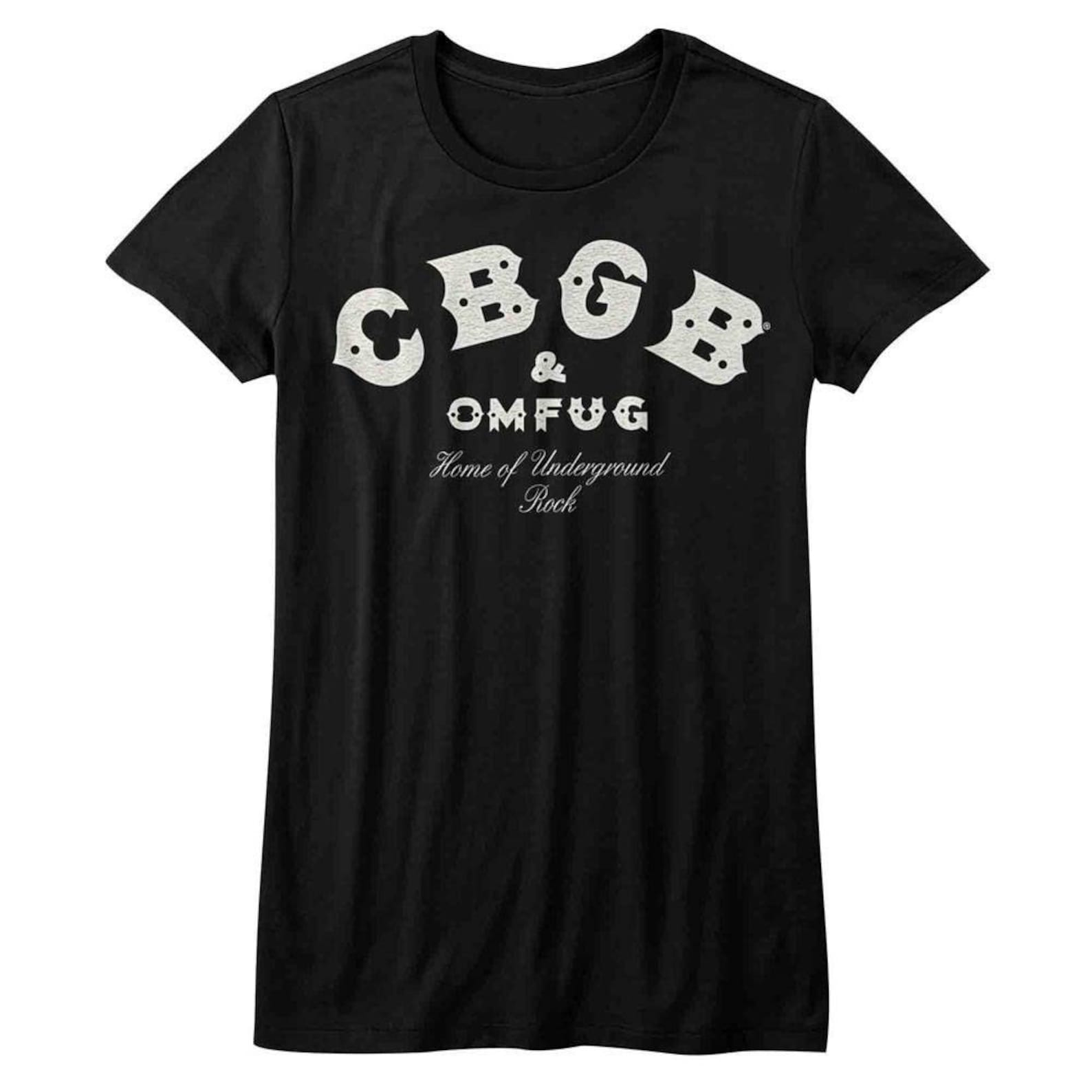 CBGB Logo Black Junior Women s T-Shirt S