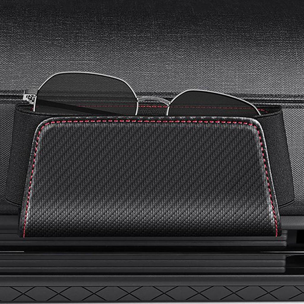 Back Of Seat Car Organizer Self-Adhesive Automotive Behind Seat Storage Bag for Phone Seatback Organization Box Bag for Truck