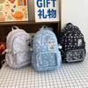Schultasche Rucksack neu hochwertig frisch und süß Schultasche Stern Stange Schmerzbeutel Mittelschüler leichter Rucksack