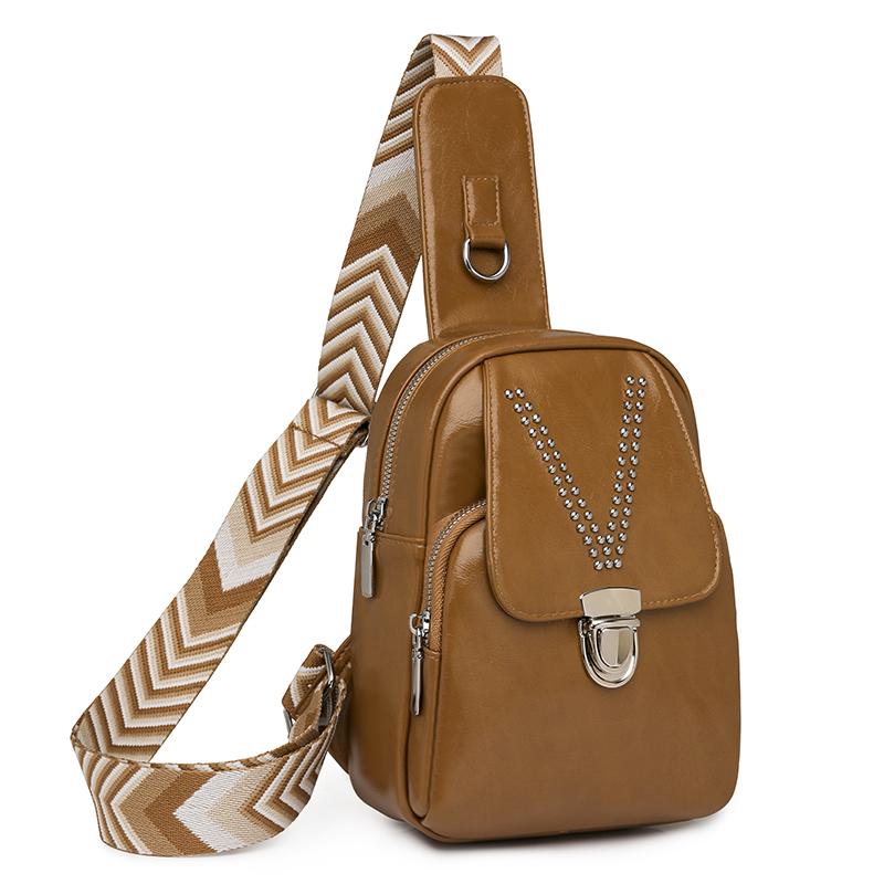 Women's Crossbody Bag Shoulder Bag Water-repellent PU Chest Bag