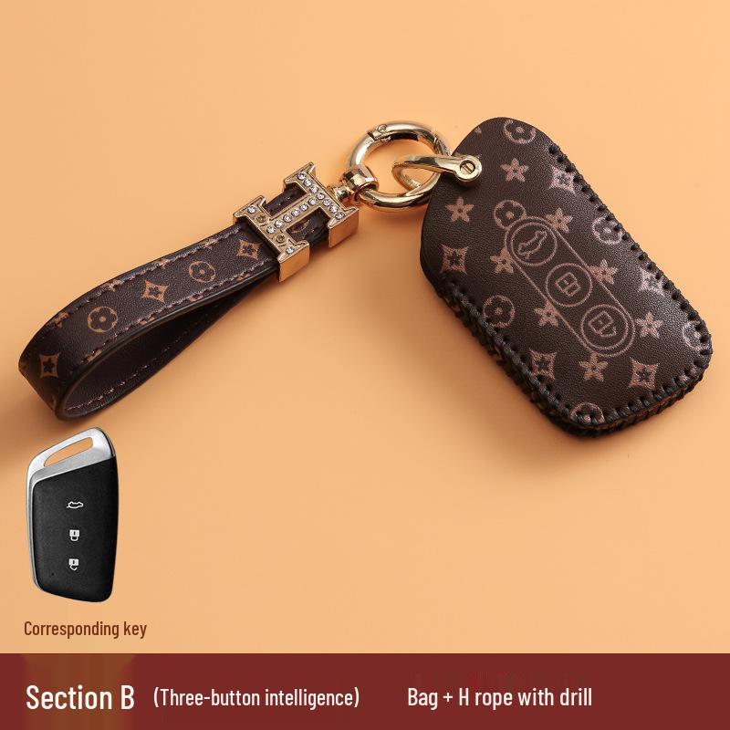 

Luxury Key Case for Baojun 510, 560, 530, 310W and Wuling Hongguang MiniEV 730 Box Packaging