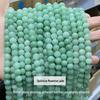 Jinde Jewelry Dark Green Burmese Jade Round Beads Bracelet DIY Accessories