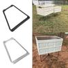 Camping Foldable Metal Stand Storage Box Bracket Foldable Coolers Stand Outdoor Picnics Accessories Easy To Use