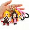 Cute Chibi Style Cartoon Girl Keychain Bag Pendant Doll Accessory
