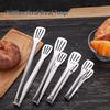 Stainless Steel BBQ Kitchen Food Tongs