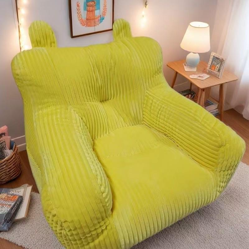 Cartoon Bear Children's Sofa Chair - Cute Reading Seat for Baby or Girl