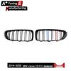BMW 4 Series F32/F33 2014-2020 Dual Line Tri-Color Front Grille
