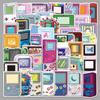 50-Piece Cartoon Game Console Graffiti Stickers for Suitcases, Water Bottles, and Phone Cases