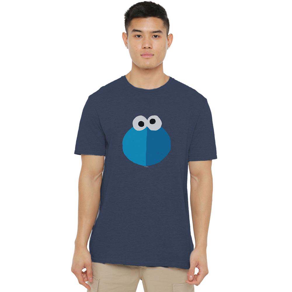 Sesame Street Unisex Adult Grill Grover Heather T-Shirt