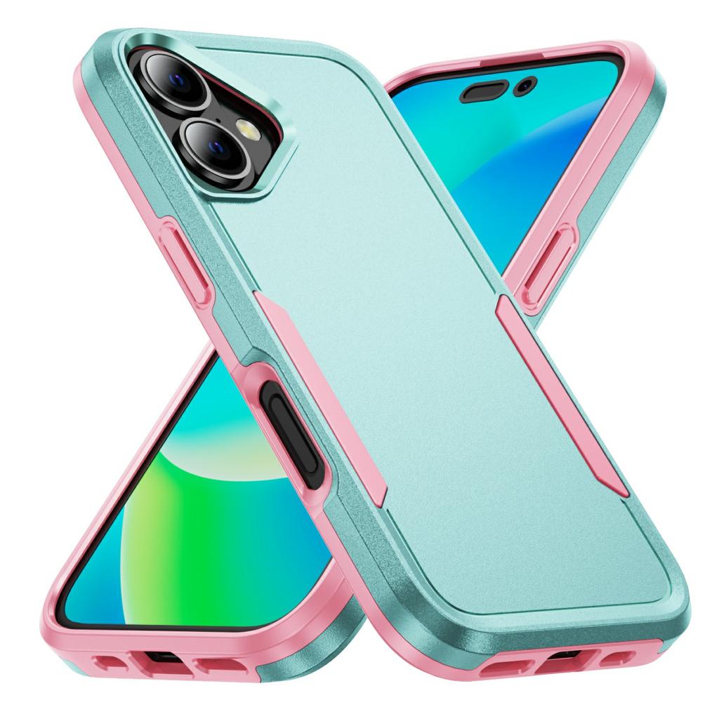 For iPhone 17 Case PC + TPU Military Grade Drop Protective Phone Cover