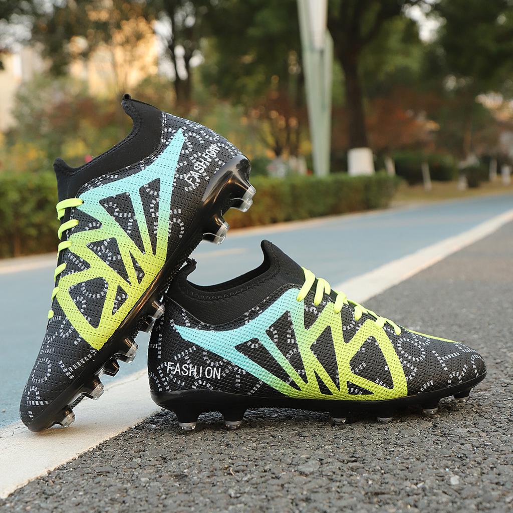 Original Men's Society Football Boot Outdoor Sports FG PU Leather Lightweight Court Football Boot Teen Football Tournament Shoes