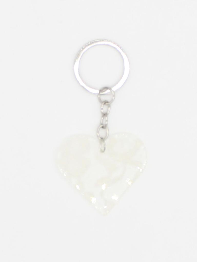 Acrylic Heart Crack Keychain & Phone Charm