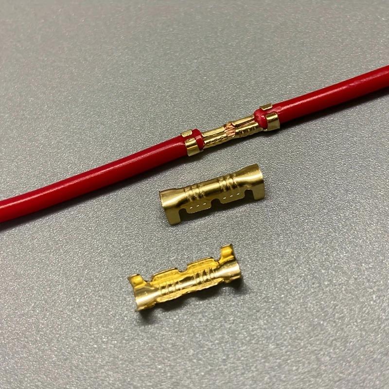 U Shaped Electrical Copper Buckle Wire Connectors Terminals