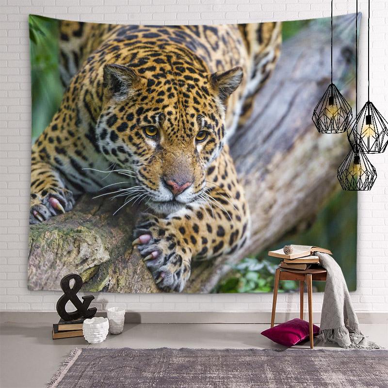 Afghan Hound Cat Tapestry Cute Animal Wall Art Decoration Tapestry Kids Room Decor Living Room Bedroom Dorm Room Home Decor
