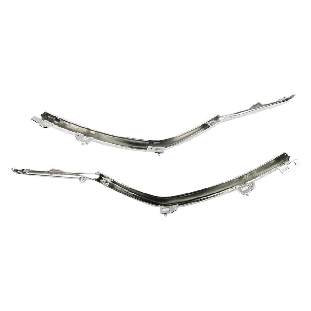 2PCS Front Grille Molding Chrome Trim Left & Right Side For Mazda 6 2014-2017 US