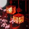 Chinese Style DIY Mid-Autumn Lantern With LED Light Handmade Lanterns   Party Decor