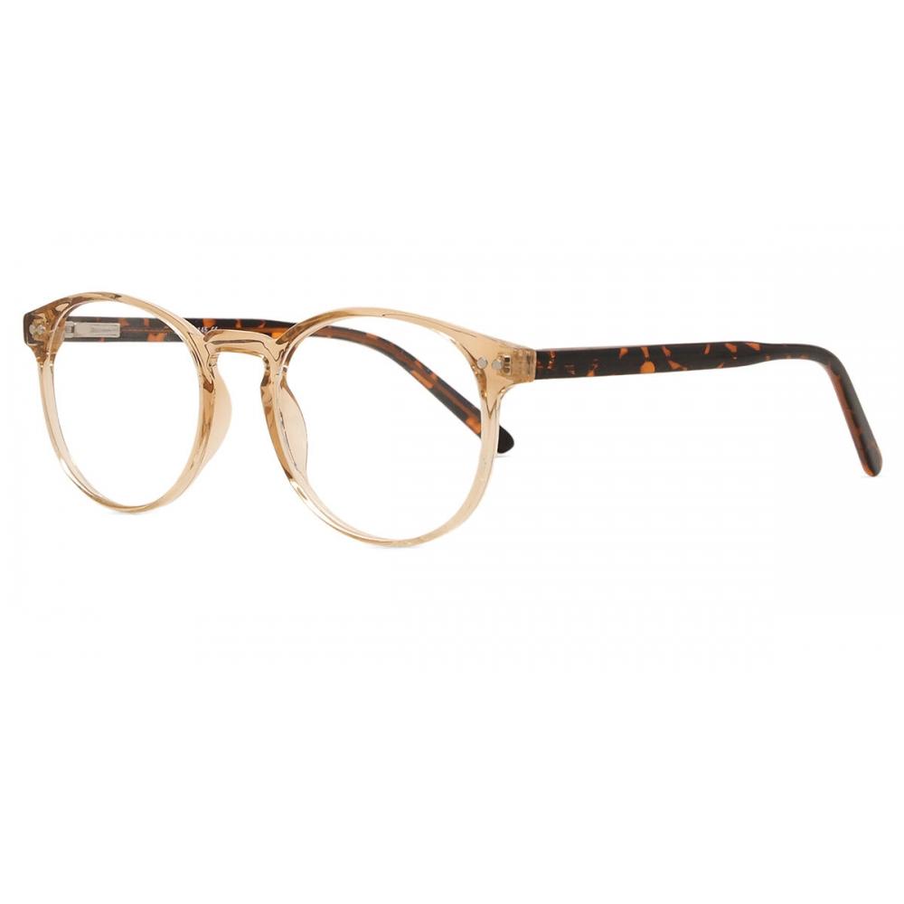 Full Rim Oval Shiny Beige Smartbuy Collection Noor Cp109e Fashion Unisex Eyeglasses