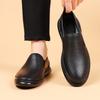 The First Layer of Cowhide Summer New Men's Sandals Leather Hollow Breathable Hole Shoes Men's Casual Shoes Leather Shoes Men's Shoes