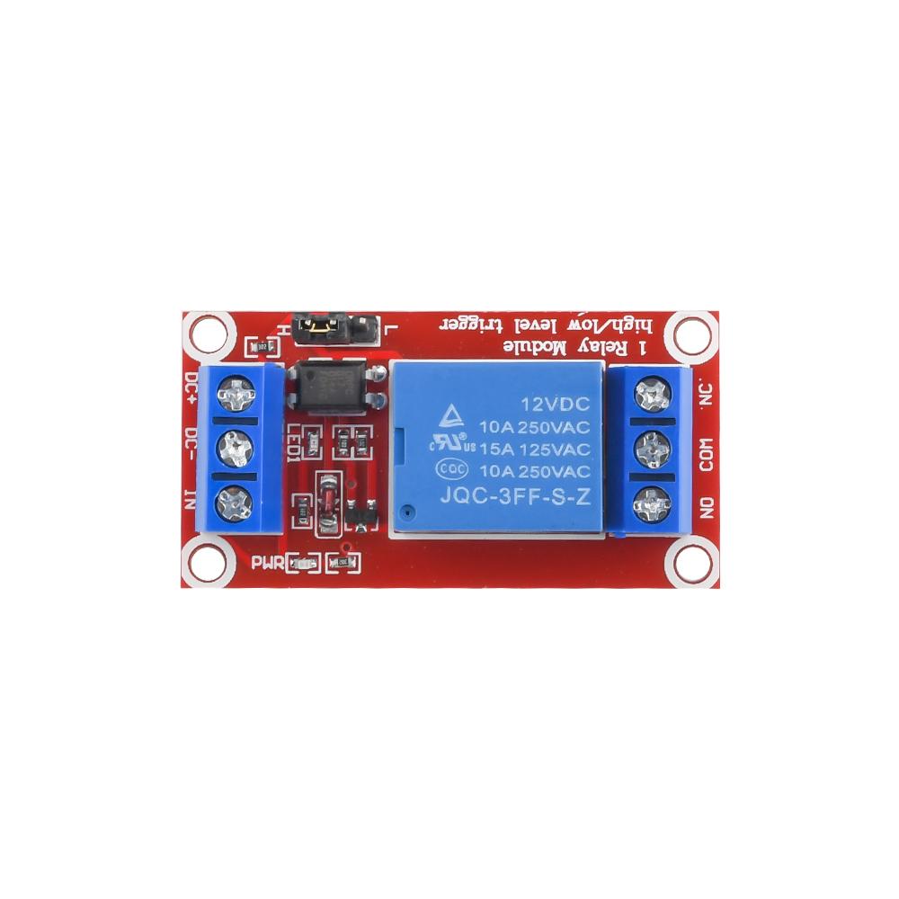 5V 9V 12V 24V One 1 Channel Relay Module Board Shield with Optocoupler Support High and Low Level Trigger