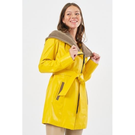 WOMAN COAT YELLOW - 217912