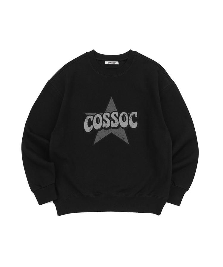 Koso Colorful Star Koso Sweatshirt (Light Grey)