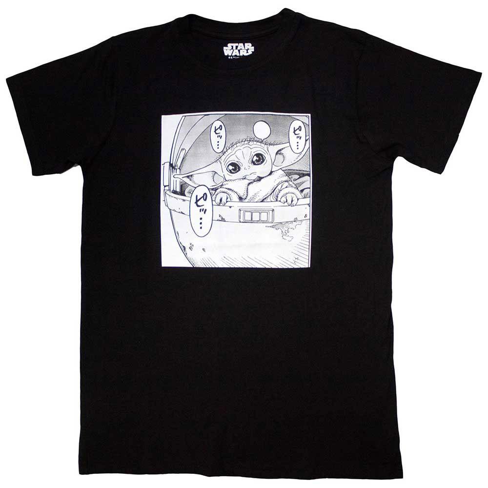 Men s Star Wars Grogu Speech T-shirt X-Large Black S