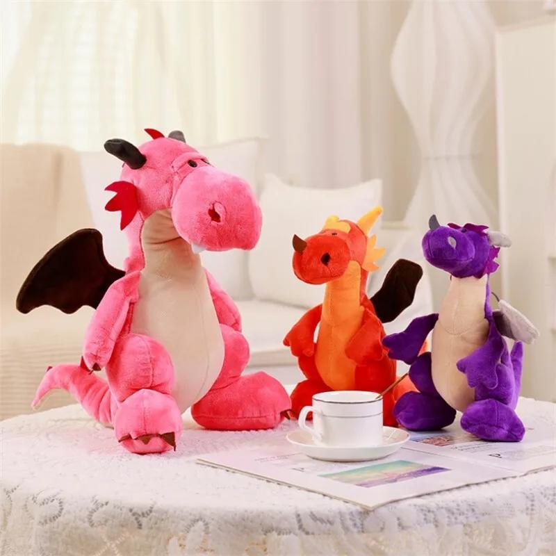 Neues Lebensechtes Dinosaurier Drachen Stofftier Spinosaurus T-Rex Dinosaurier Plüschtiere Wildtier Tolles Lustiges Geschenk für Kinder Geburtstag