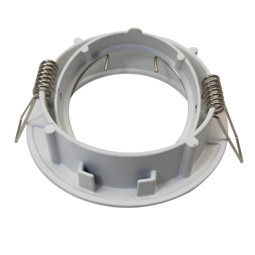 Adjustable Down Lamp Holder GU10 MR16 240V White Light Fitting Modern Recessed Ceiling Spot Downlight for Kitchen Bedroom Lounge