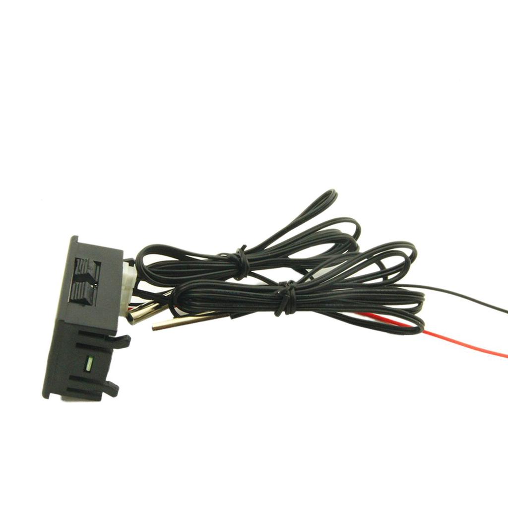 Buy QZ DC428V High Precision Dual Display Digital Car Thermometer With