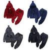 Trendy European and American Children's Long-Sleeve Hoodie & Pants Set for Boys