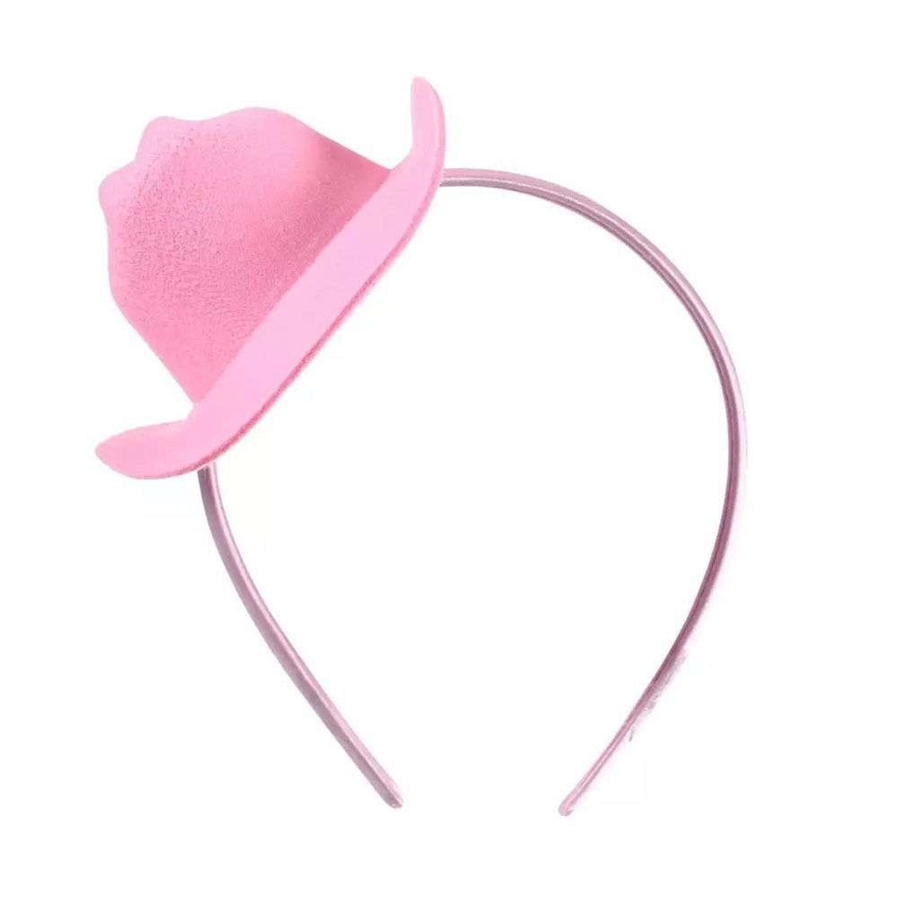 Headdress Cowgirl Hat Hair Hoop Headwear Festival Hairband Fashion Cowboy Hat Headband