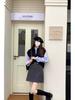 Spring 2024 Women's High-Waist A-Line College Style Mini Skirt