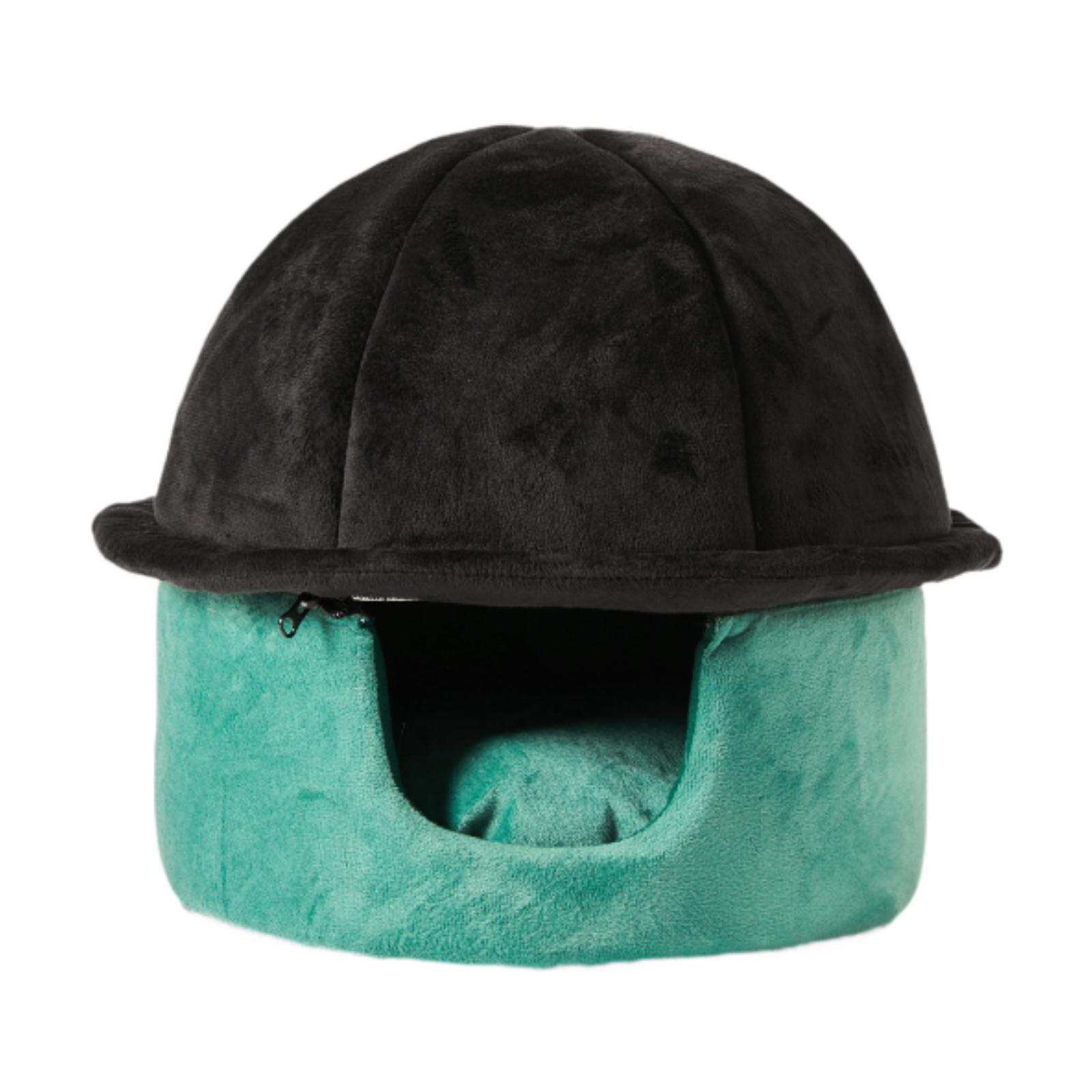 

Cat Bed House Hat Shaped Tunnel Soft Cozy Basket Removable Washable Mat for Indoor Cat Use