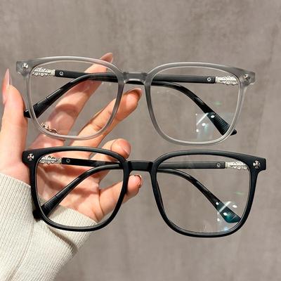 Blaulichtfilternde photochrome Brille - Stilvoller großer Rahmen für Studenten & Trendsetter