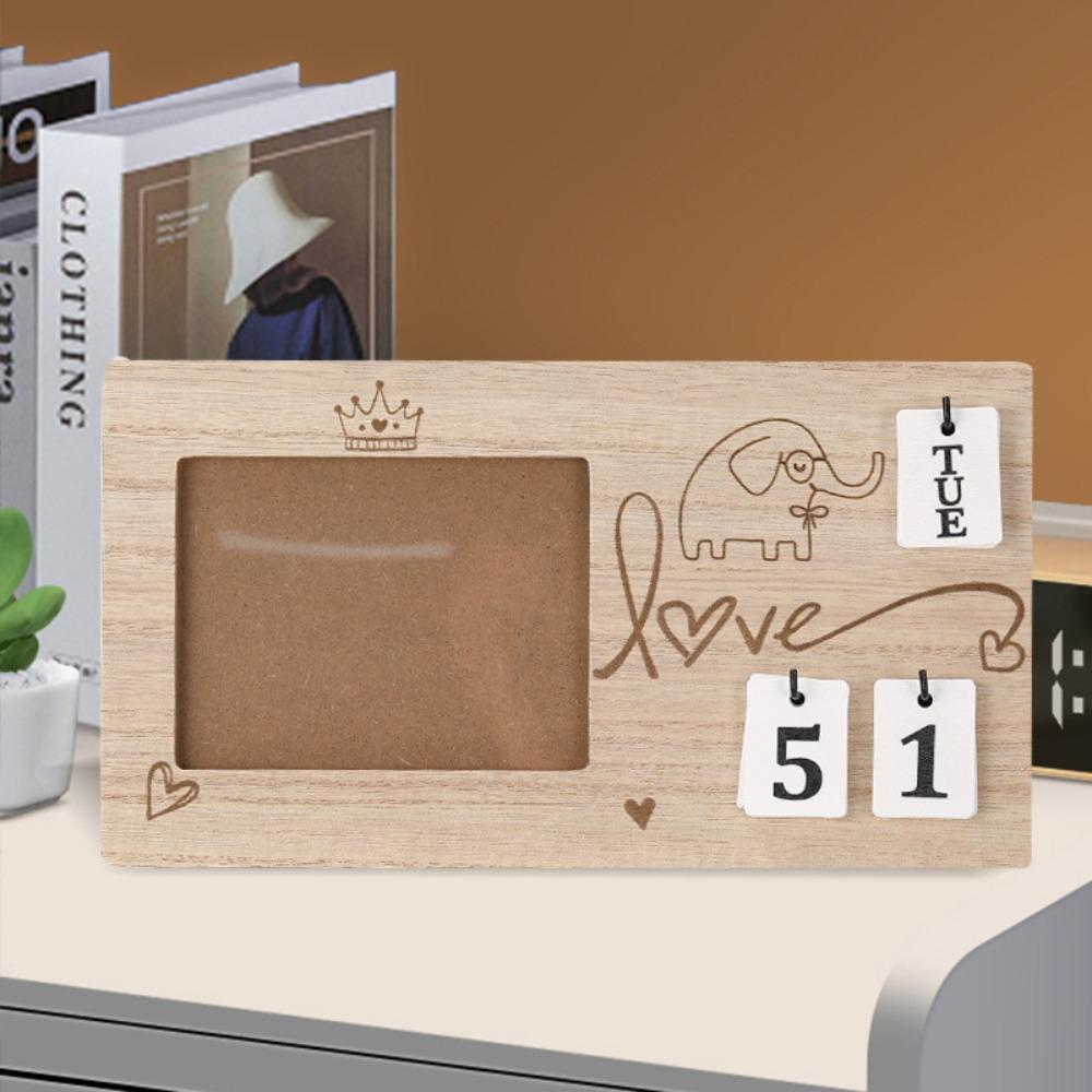 Wooden Sonogram Picture Frame Countdown Weeks Pregnancy Gift Ultrasound Photo Frame Pregnancy Must Haves Announcement