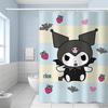Handon Kuromi Cartoon Princess Waterproof Shower Curtain