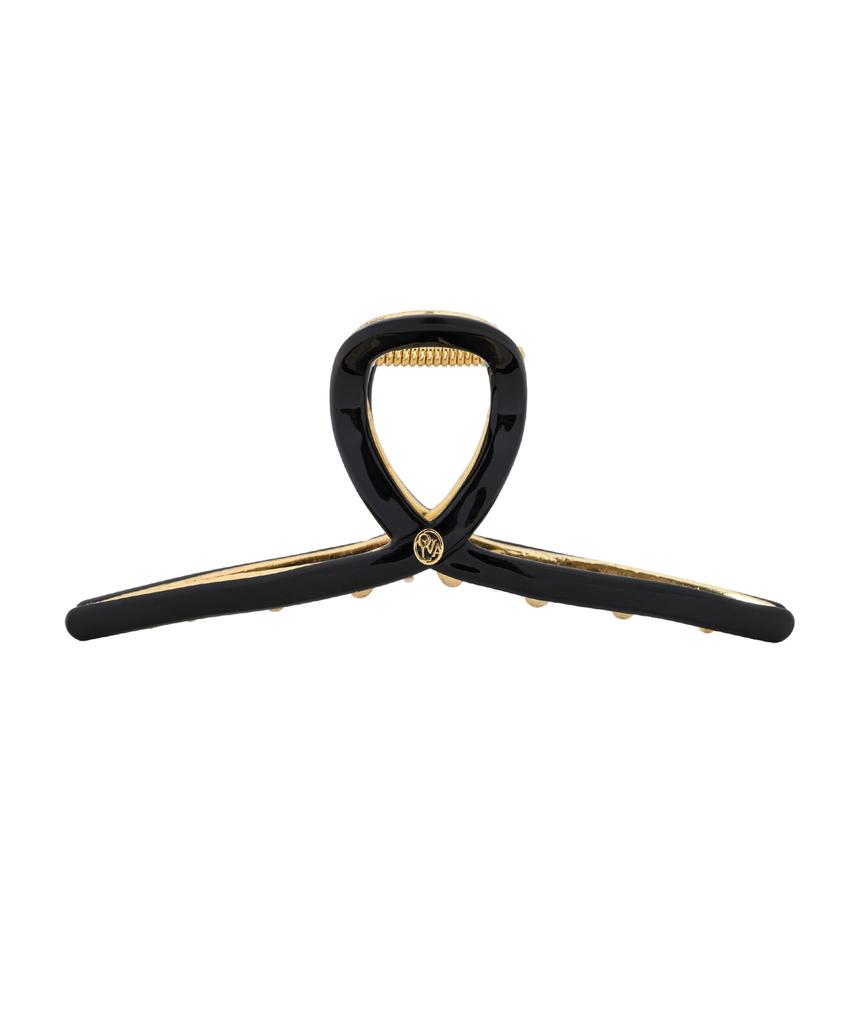 Obla Twist Metal Point Hair Clip (Real Black) Hc003