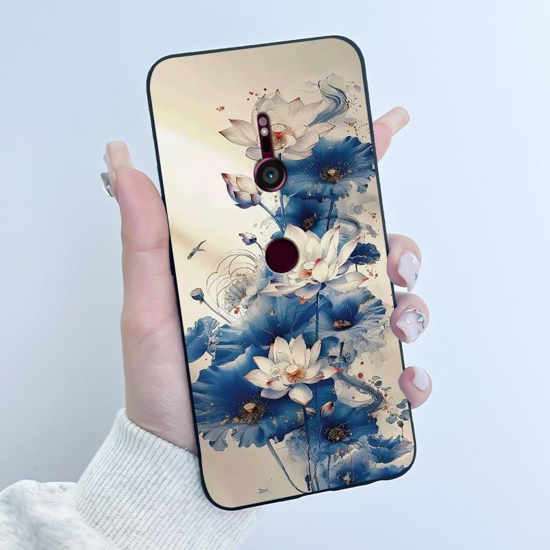 Casing For Sony Xperia XZ3 SO-01L XZ2 SO-03K Phone Case Luxury Fashion Cute Cool Boys Girls Black Matte Soft Silicone Back Cover