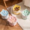 Ceramic Pet Feeder Bowl Anti Tipping Cat High Foot Bowl Cat Slow Food Bowl  for Feeding