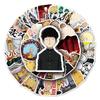 57pcs Anime One Punch Man Stickers Japanese Manga Cartoon Saitama Genos Drawing Doodle Decoration for Notebooks Cases