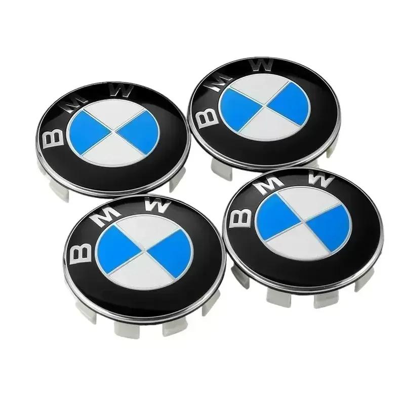 -4Pcs/Set 56/60/68MM Car Wheel Center Hup Caps Wheel Cover For BMW E36 E39 E46 E60 E90 E90 F01 F10 F30 G01 G20 G21 G30