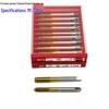 Titanium-Plated M1.2-M20 Machine Tap