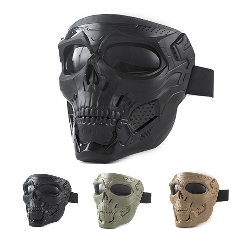 Harley Skull Mask Windproof Goggles Tactical Dustproof Eyewear
