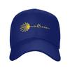 Custom Fashion Unisex Camino De Santiago Scallop Shell Baseball Cap Adult  Adjustable Dad Hat for Unisex Women Sun Protection